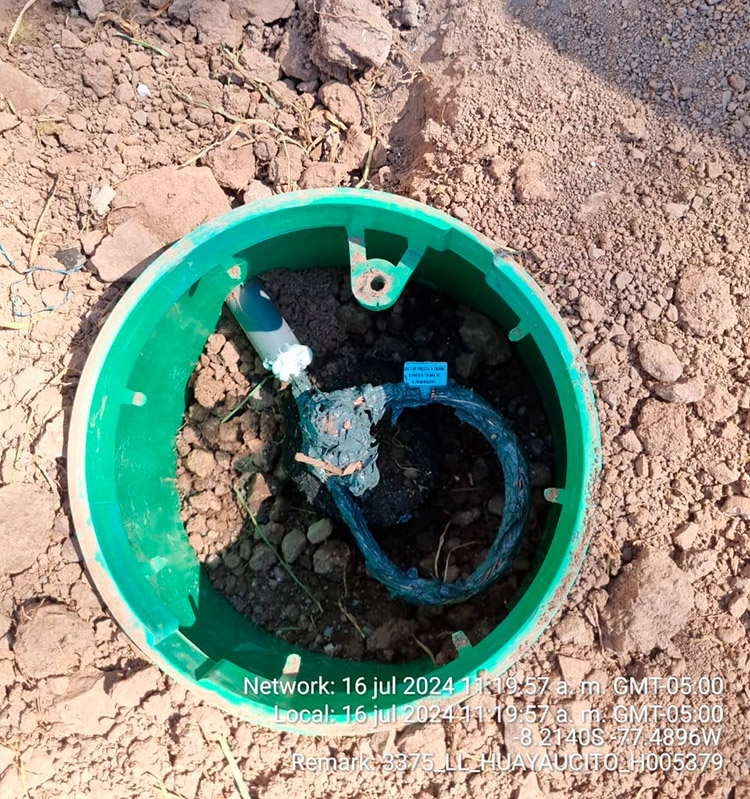 PROYECTO HUAYCITO PARARRAYOS Y POZO A TIERRA