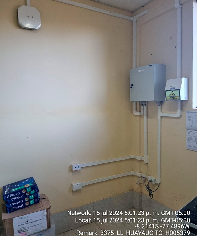PROYECTO HUAYCITO PARARRAYOS Y POZO A TIERRA